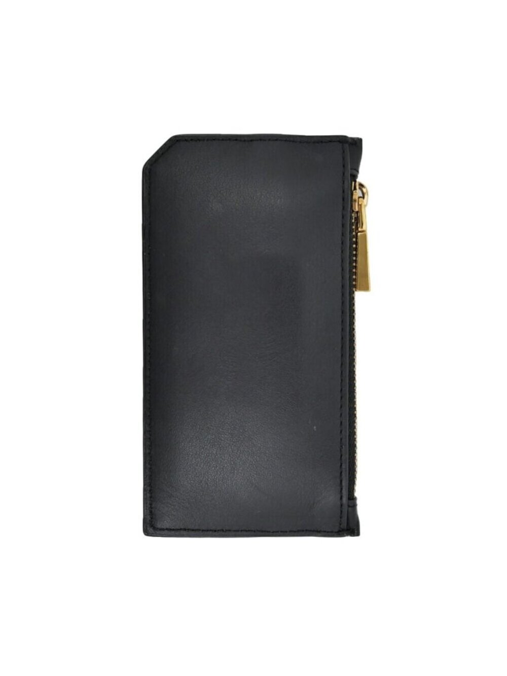 Versace Fragment Case Leather Black Medusa Gold Card
